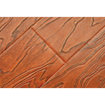 Relieve profundo y pesado Suelo laminado de color europeo natural en relieve